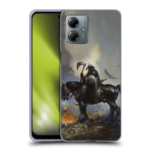 Frank Frazetta Medieval Fantasy Death Dealer Soft Gel Case for Motorola Moto G14