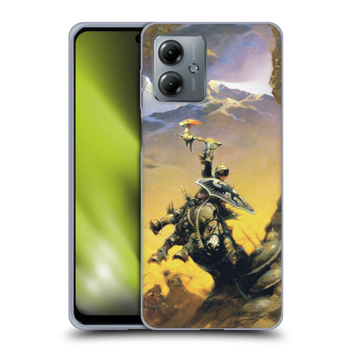 Frank Frazetta Medieval Fantasy Eternal Champion Soft Gel Case for Motorola Moto G14