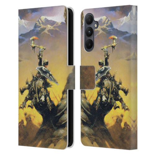 Frank Frazetta Medieval Fantasy Eternal Champion Leather Book Wallet Case Cover For Samsung Galaxy A05s