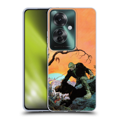 Frank Frazetta Medieval Fantasy Zombie Soft Gel Case for OPPO Reno11 F 5G / F25 Pro 5G