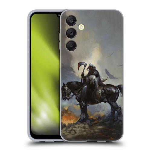 Frank Frazetta Medieval Fantasy Death Dealer Soft Gel Case for Samsung Galaxy A25 5G