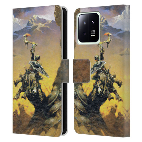 Frank Frazetta Medieval Fantasy Eternal Champion Leather Book Wallet Case Cover For Xiaomi 13 5G