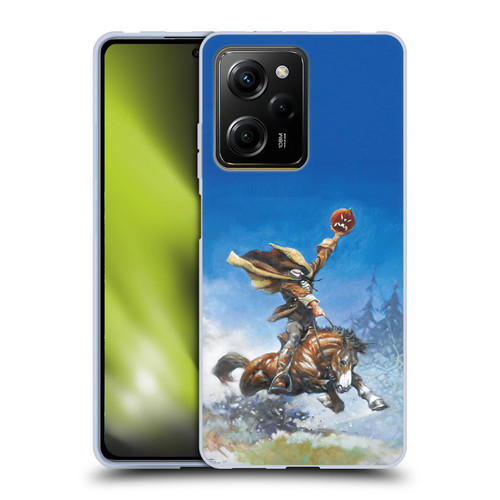 Frank Frazetta Medieval Fantasy Headless Horseman Soft Gel Case for Xiaomi Redmi Note 12 Pro 5G