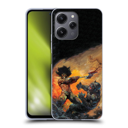 Frank Frazetta Medieval Fantasy Viking Slayer Soft Gel Case for Xiaomi Redmi 12