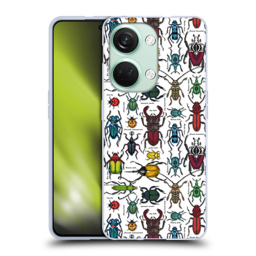 Katerina Kirilova Graphics Beetles Soft Gel Case for OnePlus Nord 3 5G