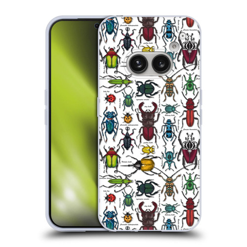 Katerina Kirilova Graphics Beetles Soft Gel Case for Nothing Phone (2a)