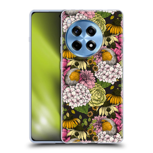 Katerina Kirilova Graphics Robins In The Garden Soft Gel Case for OnePlus 12R
