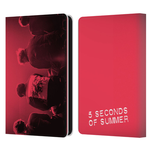 5 Seconds of Summer Posters Colour Washed Leather Book Wallet Case Cover For Amazon Kindle 11th Gen 6in 2022