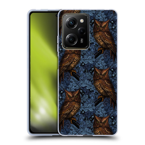 Katerina Kirilova Graphics Night Owls Soft Gel Case for Xiaomi Redmi Note 12 Pro 5G