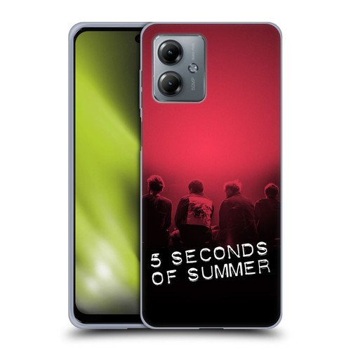 5 Seconds of Summer Posters Colour Washed Soft Gel Case for Motorola Moto G14