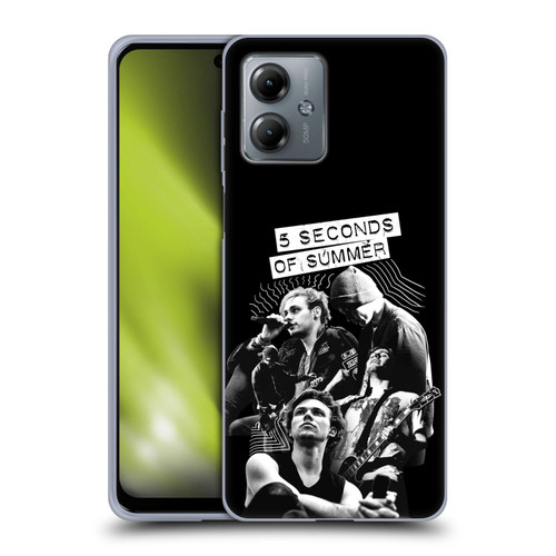 5 Seconds of Summer Posters Punkzine 2 Soft Gel Case for Motorola Moto G14