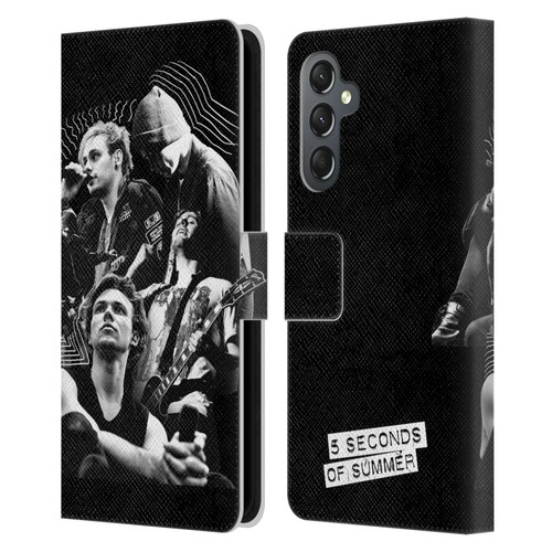 5 Seconds of Summer Posters Punkzine 2 Leather Book Wallet Case Cover For Samsung Galaxy A25 5G