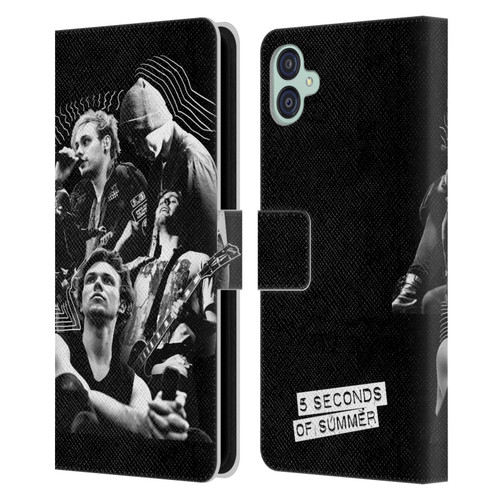 5 Seconds of Summer Posters Punkzine 2 Leather Book Wallet Case Cover For Samsung Galaxy M04 5G / A04e