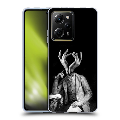 LouiJoverArt Black And White Sensitive Man Soft Gel Case for Xiaomi Redmi Note 12 Pro 5G