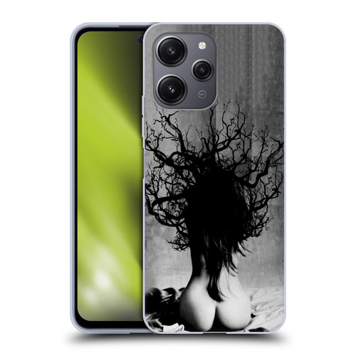 LouiJoverArt Black And White She Oak Soft Gel Case for Xiaomi Redmi 12