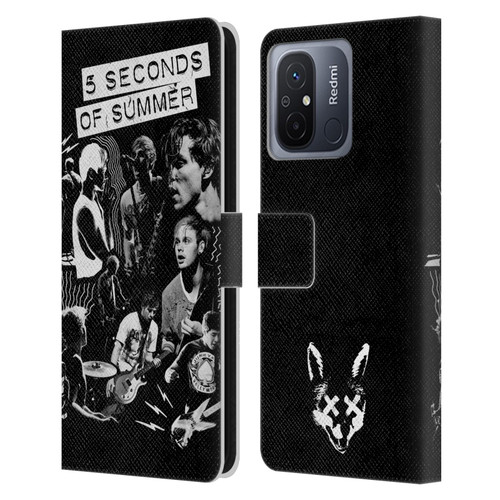 5 Seconds of Summer Posters Punkzine Leather Book Wallet Case Cover For Xiaomi Redmi 12C