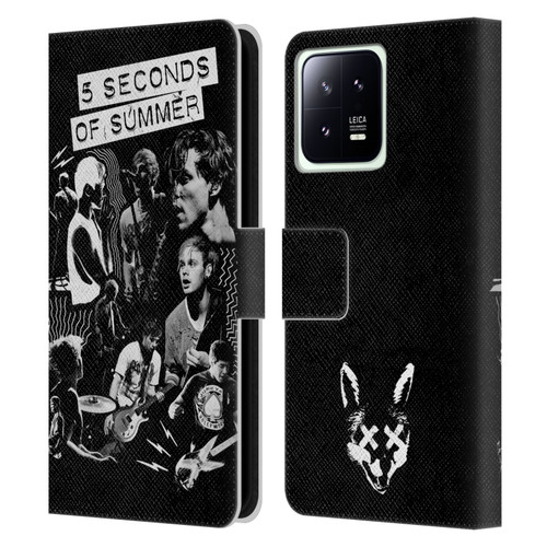 5 Seconds of Summer Posters Punkzine Leather Book Wallet Case Cover For Xiaomi 13 5G