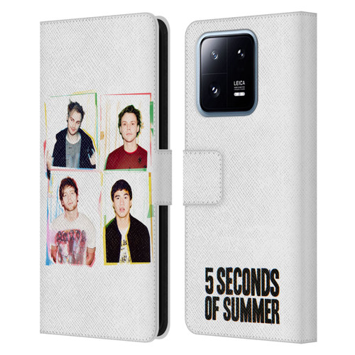 5 Seconds of Summer Posters Polaroid Leather Book Wallet Case Cover For Xiaomi 13 Pro 5G