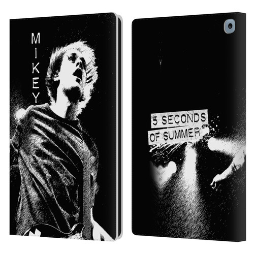 5 Seconds of Summer Solos BW Mikey Leather Book Wallet Case Cover For Amazon Fire HD 10 / Plus 2021