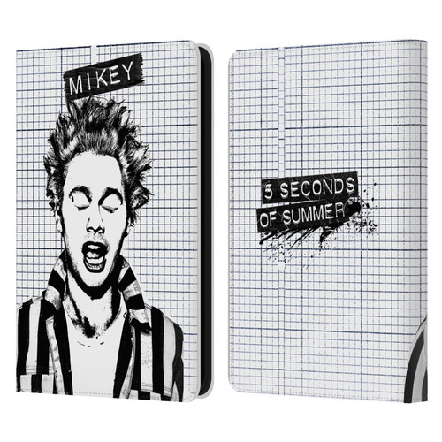 5 Seconds of Summer Solos Grained Mikey Leather Book Wallet Case Cover For Amazon Kindle 11th Gen 6in 2022