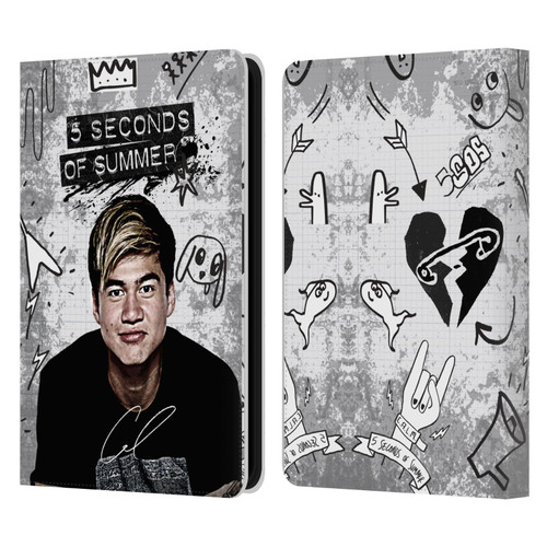 5 Seconds of Summer Solos Vandal Calum Leather Book Wallet Case Cover For Amazon Kindle 11th Gen 6in 2022