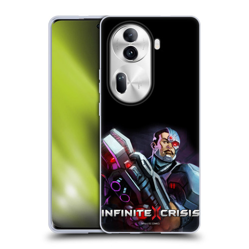 Infinite Crisis Characters Cyborg Soft Gel Case for OPPO Reno11 Pro