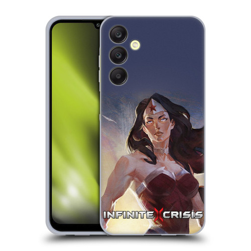 Infinite Crisis Characters Wonder Woman Soft Gel Case for Samsung Galaxy A25 5G