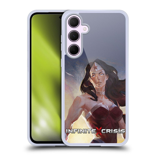 Infinite Crisis Characters Wonder Woman Soft Gel Case for Samsung Galaxy A35 5G
