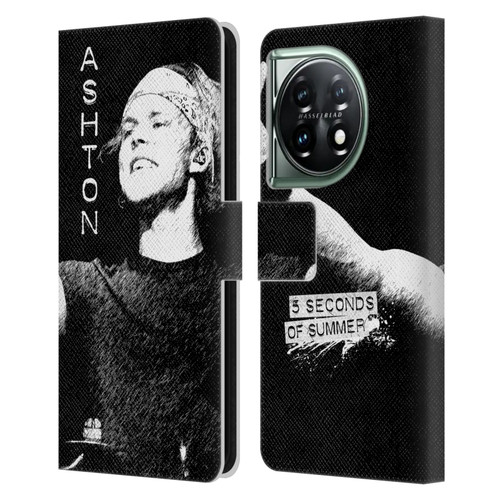5 Seconds of Summer Solos BW Ashton Leather Book Wallet Case Cover For OnePlus 11 5G