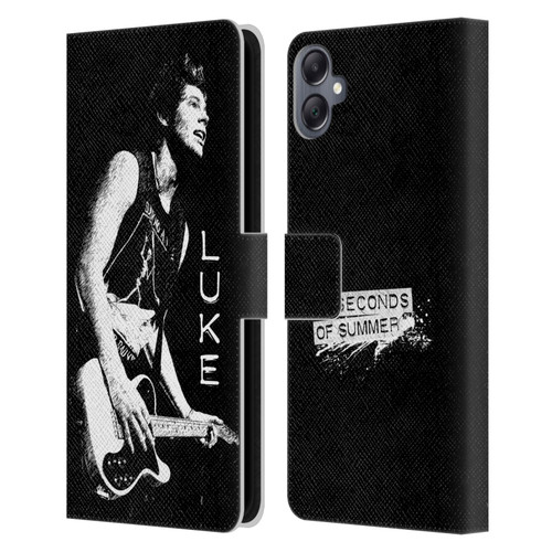 5 Seconds of Summer Solos BW Luke Leather Book Wallet Case Cover For Samsung Galaxy A05