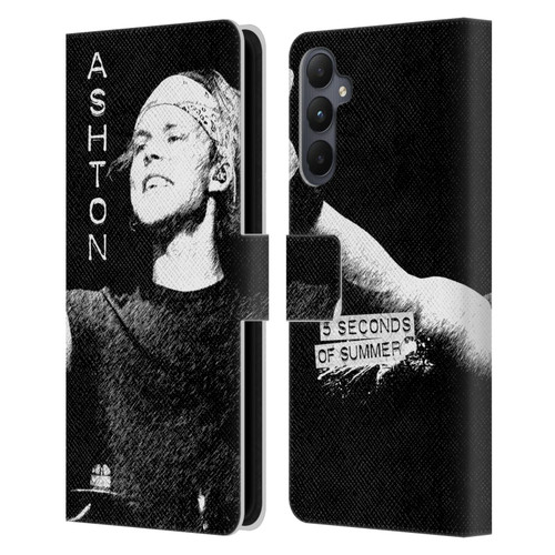 5 Seconds of Summer Solos BW Ashton Leather Book Wallet Case Cover For Samsung Galaxy A05s