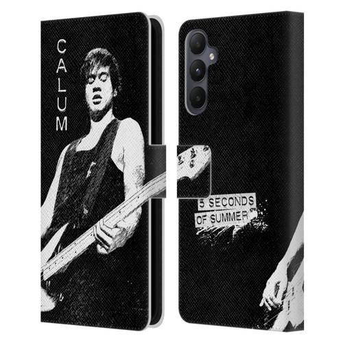 5 Seconds of Summer Solos BW Calum Leather Book Wallet Case Cover For Samsung Galaxy A05s