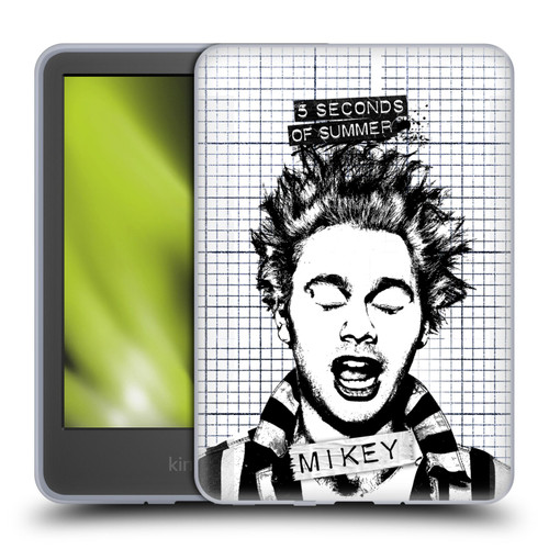 5 Seconds of Summer Solos Grained Mikey Soft Gel Case for Amazon Kindle 11th Gen 6in 2022