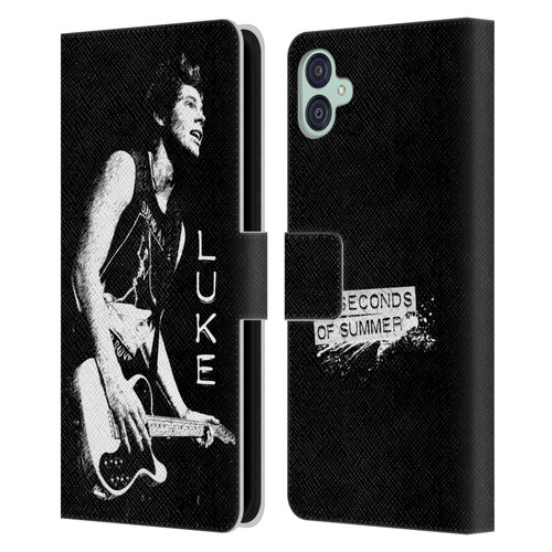 5 Seconds of Summer Solos BW Luke Leather Book Wallet Case Cover For Samsung Galaxy M04 5G / A04e