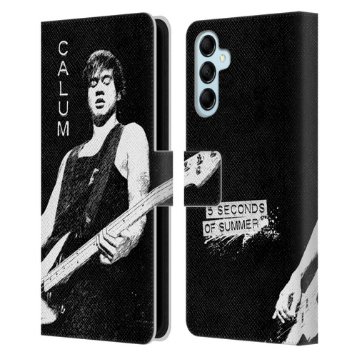 5 Seconds of Summer Solos BW Calum Leather Book Wallet Case Cover For Samsung Galaxy M14 5G