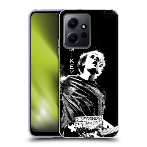 5 Seconds of Summer Solos BW Mikey Soft Gel Case for Xiaomi Redmi Note 12 4G