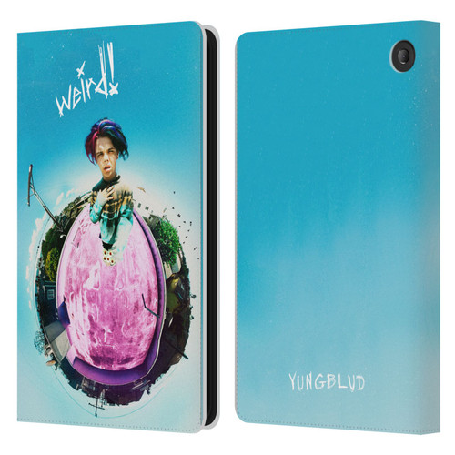 Yungblud Graphics Weird! 2 Leather Book Wallet Case Cover For Amazon Fire 7 2022