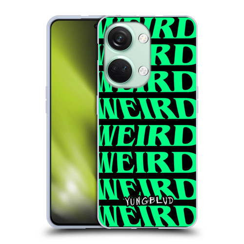 Yungblud Graphics Weird! Text Soft Gel Case for OnePlus Nord 3 5G