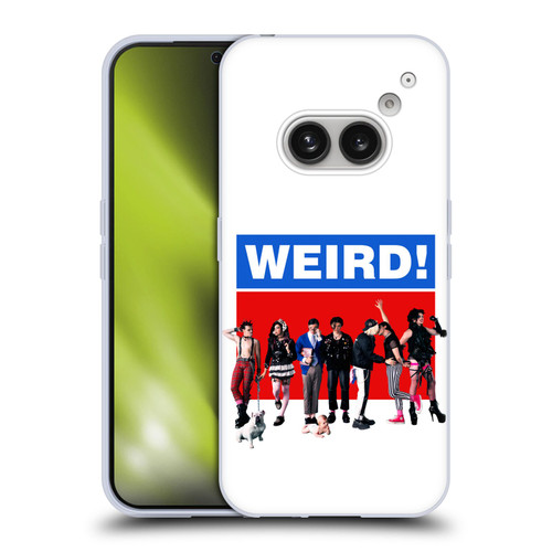 Yungblud Graphics Weird! Soft Gel Case for Nothing Phone (2a)