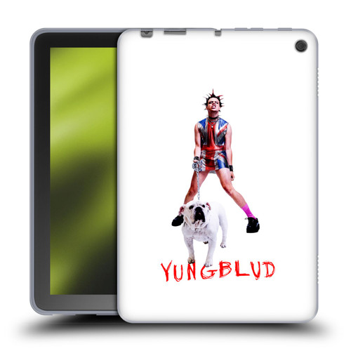 Yungblud Graphics Strawberry Lipstick Soft Gel Case for Amazon Fire HD 8/Fire HD 8 Plus 2020