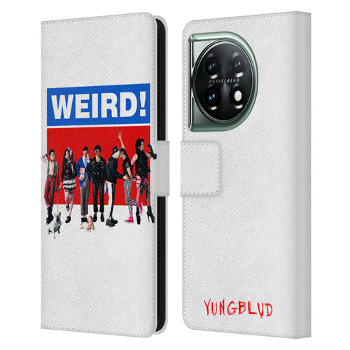Yungblud Graphics Weird! Leather Book Wallet Case Cover For OnePlus 11 5G