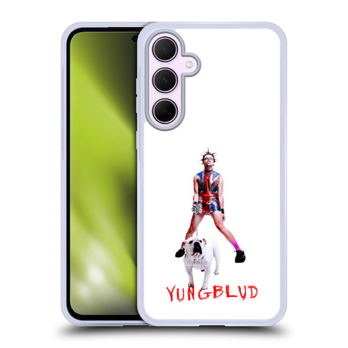 Yungblud Graphics Strawberry Lipstick Soft Gel Case for Samsung Galaxy A35 5G