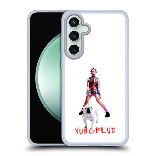 Yungblud Graphics Strawberry Lipstick Soft Gel Case for Samsung Galaxy S23 FE 5G