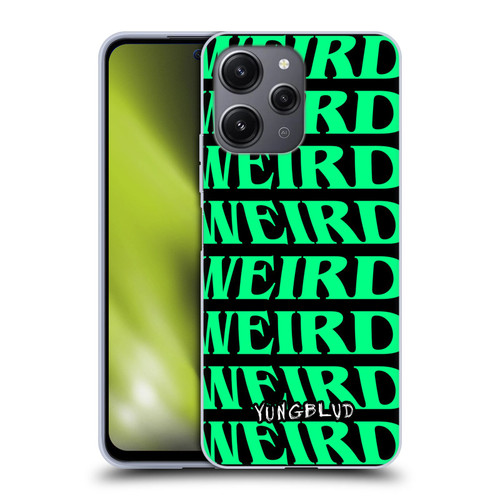 Yungblud Graphics Weird! Text Soft Gel Case for Xiaomi Redmi 12