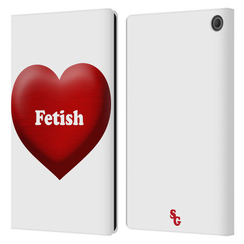 Selena Gomez Key Art Fetish Heart Leather Book Wallet Case Cover For Amazon Fire Max 11 2023