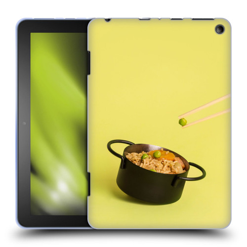 Pepino De Mar Foods Fried Rice Soft Gel Case for Amazon Fire HD 8/Fire HD 8 Plus 2020