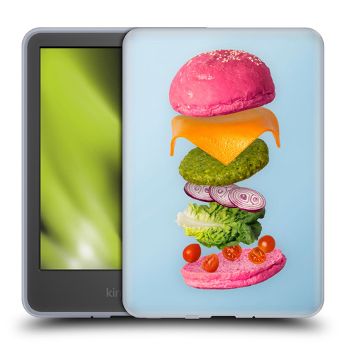 Pepino De Mar Foods Burger 2 Soft Gel Case for Amazon Kindle 11th Gen 6in 2022