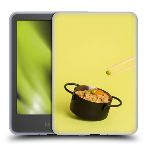 Pepino De Mar Foods Fried Rice Soft Gel Case for Amazon Kindle 11th Gen 6in 2022