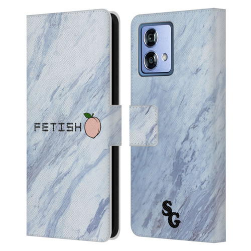 Selena Gomez Key Art Fetish Peach Leather Book Wallet Case Cover For Motorola Moto G84 5G