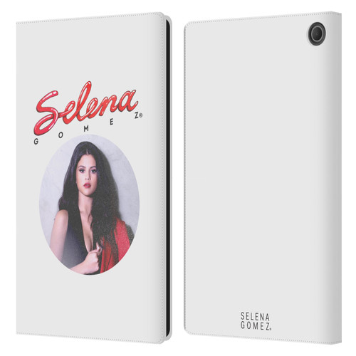 Selena Gomez Revival Kill Em with Kindness Leather Book Wallet Case Cover For Amazon Fire Max 11 2023
